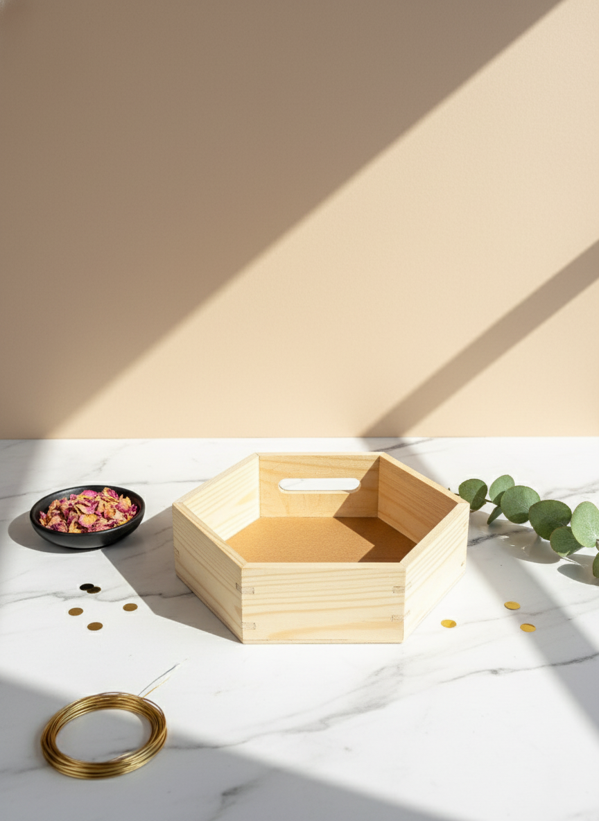 H wooden tray 1