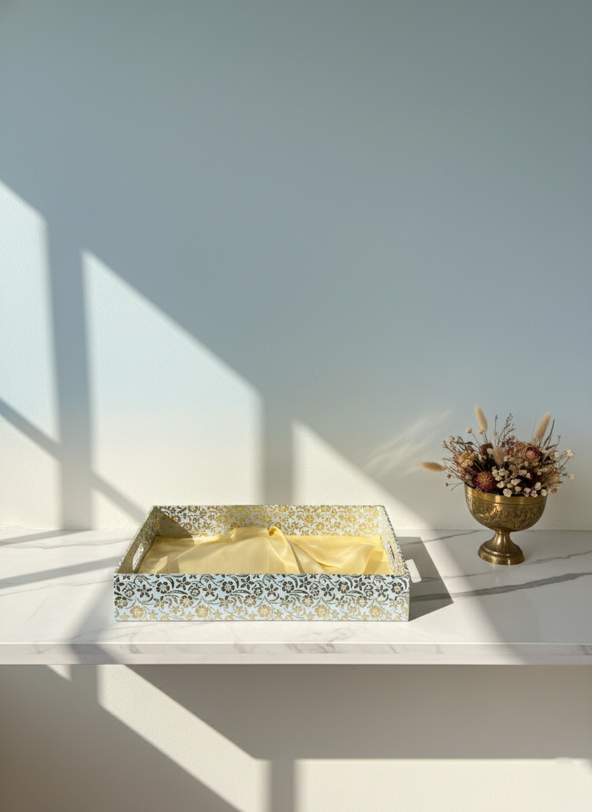 floral patter tray 1