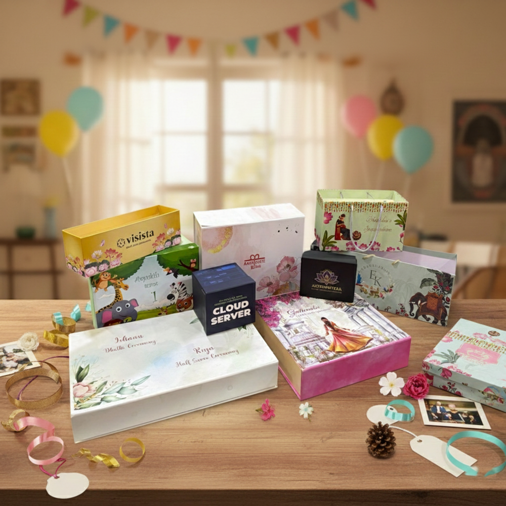 Various custom boxes for different occasions